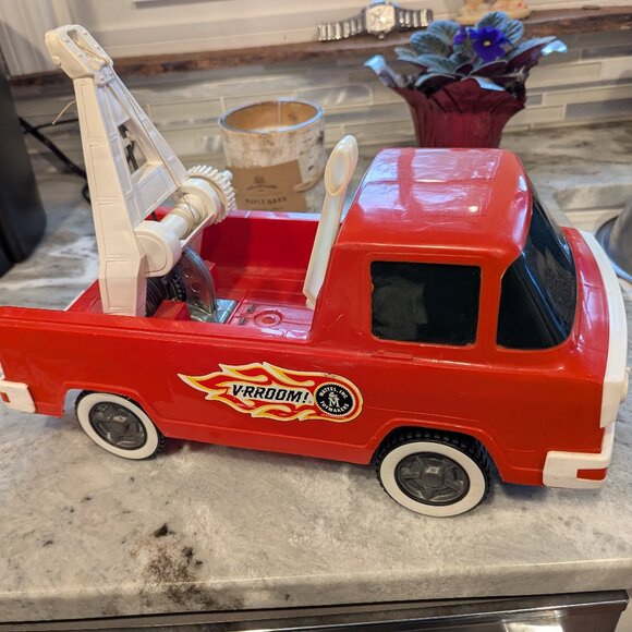 Mattel Vrroom Power Wrecker Truck Vintage great Condition! Vroom Power see video - Picture 1 of 14